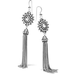 Brighton Telluride Sunburst Tassel French Wire Earrings NWT $68